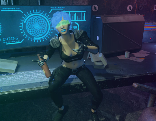 02_Sanity City - Female Hacker Sitting Table Screenshot_by Cykyria.png